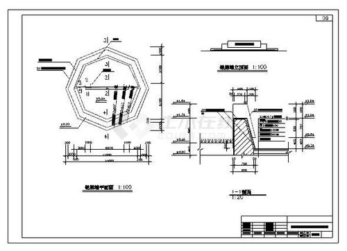 世纪广场及中心路全套景观工程设计cad施工图